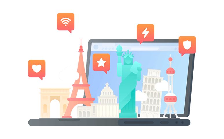 在卢森堡连接到中国的加速器 - 大陆VPN